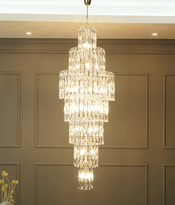 포레 29등 크리스탈 펜던트조명 샹들리제