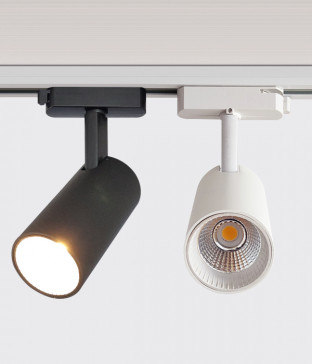 LED COB 라벨 레일스포트, 레일조명 (10W 블랙 화이트)