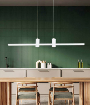 LED 샤페 일자 식탁등 40W